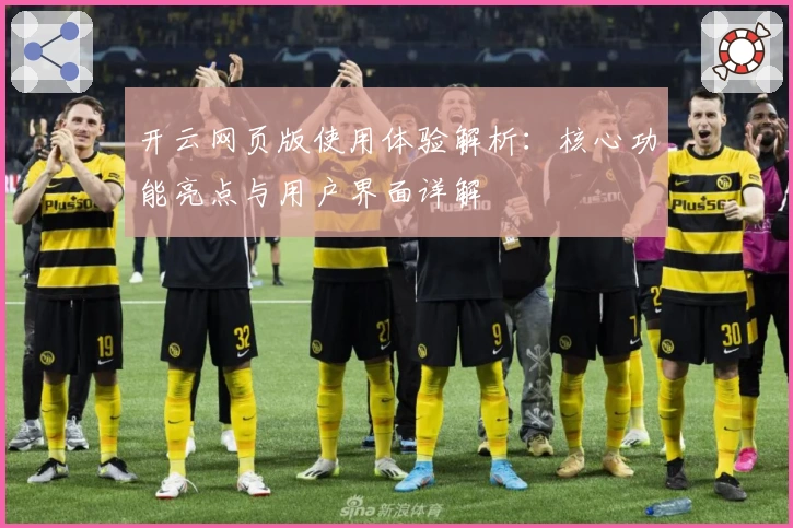 开云网页版使用体验解析：核心功能亮点与用户界面详解